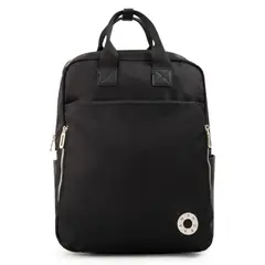 AMPHORA - Mochila Porta Notebook Donna Grande Negro Mujer