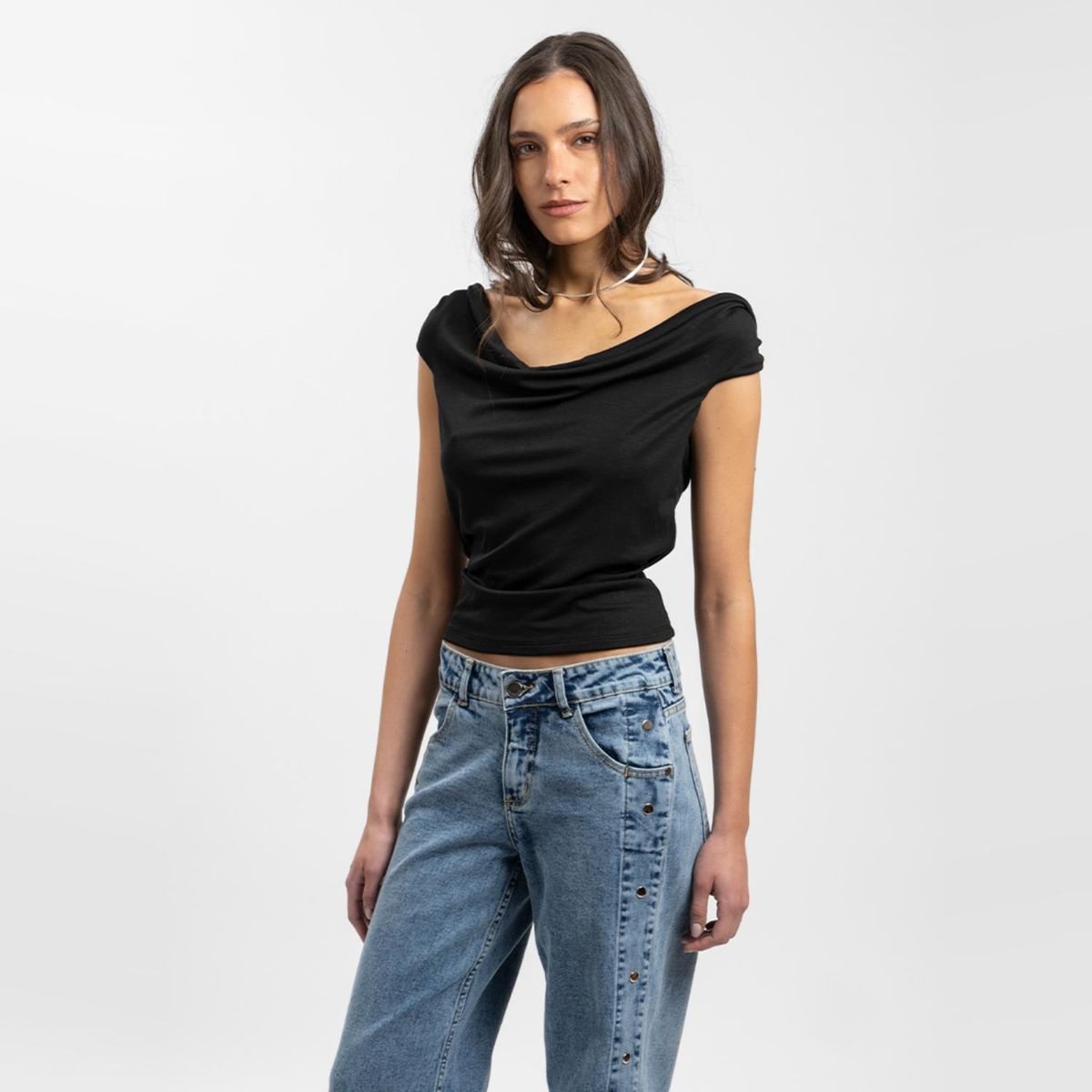 LOLITA LPK - Polera Manga Corta Mujer Lolita Lpk