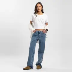 LOLITA POCKET - Polera Manga Corta Mujer