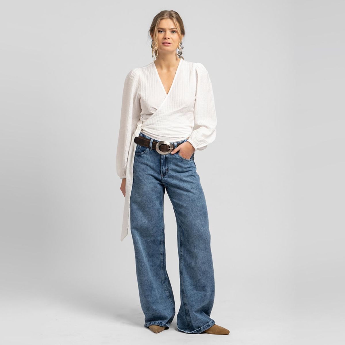 LOLITA POCKET - Blusa Manga Larga Mujer Lolita Pocket