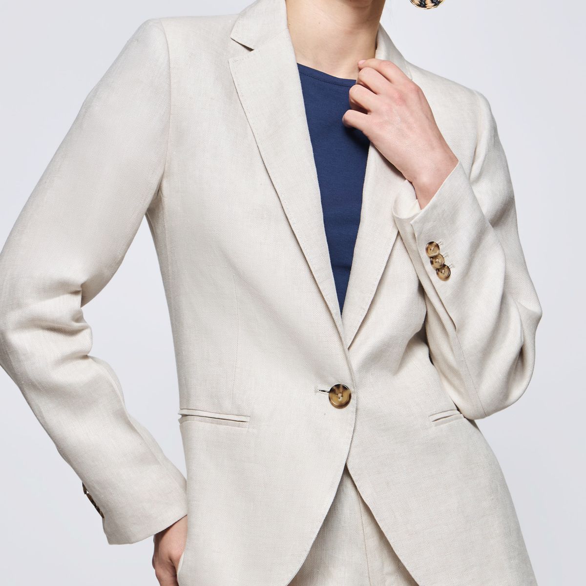 SAVILLE ROW - Blazer Lino Mujer Saville Row