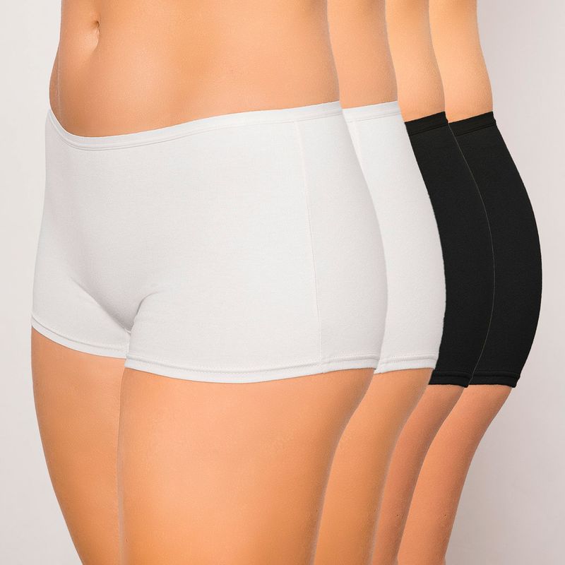 PALMERS - Pack 4 Pantaleta Tipo Short Algodón Palmers