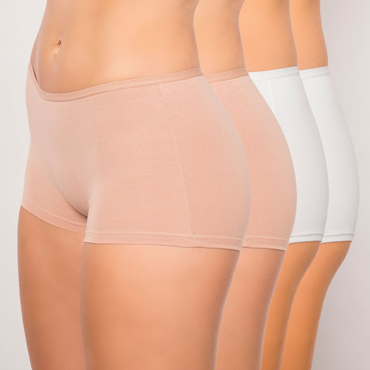 PALMERS - Pack 4 Pantaleta Tipo Short Algodón Palmers