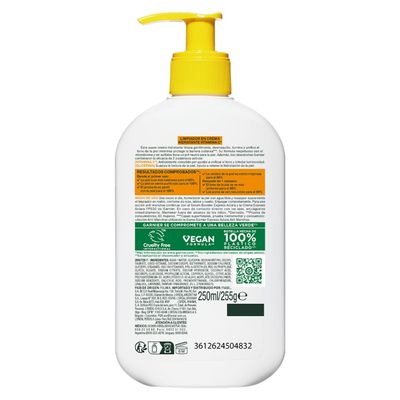 Imagen 2 del producto SkinActive Express Aclara Crema Limpiadora Nutritiva Vitamina C 250 ml