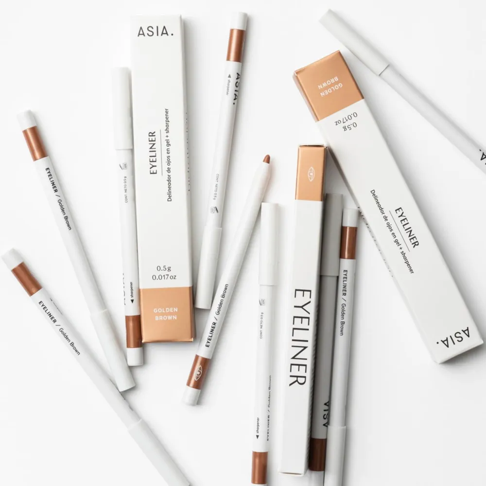 Asia Eyeliner Gel Golden Brown, foto 4