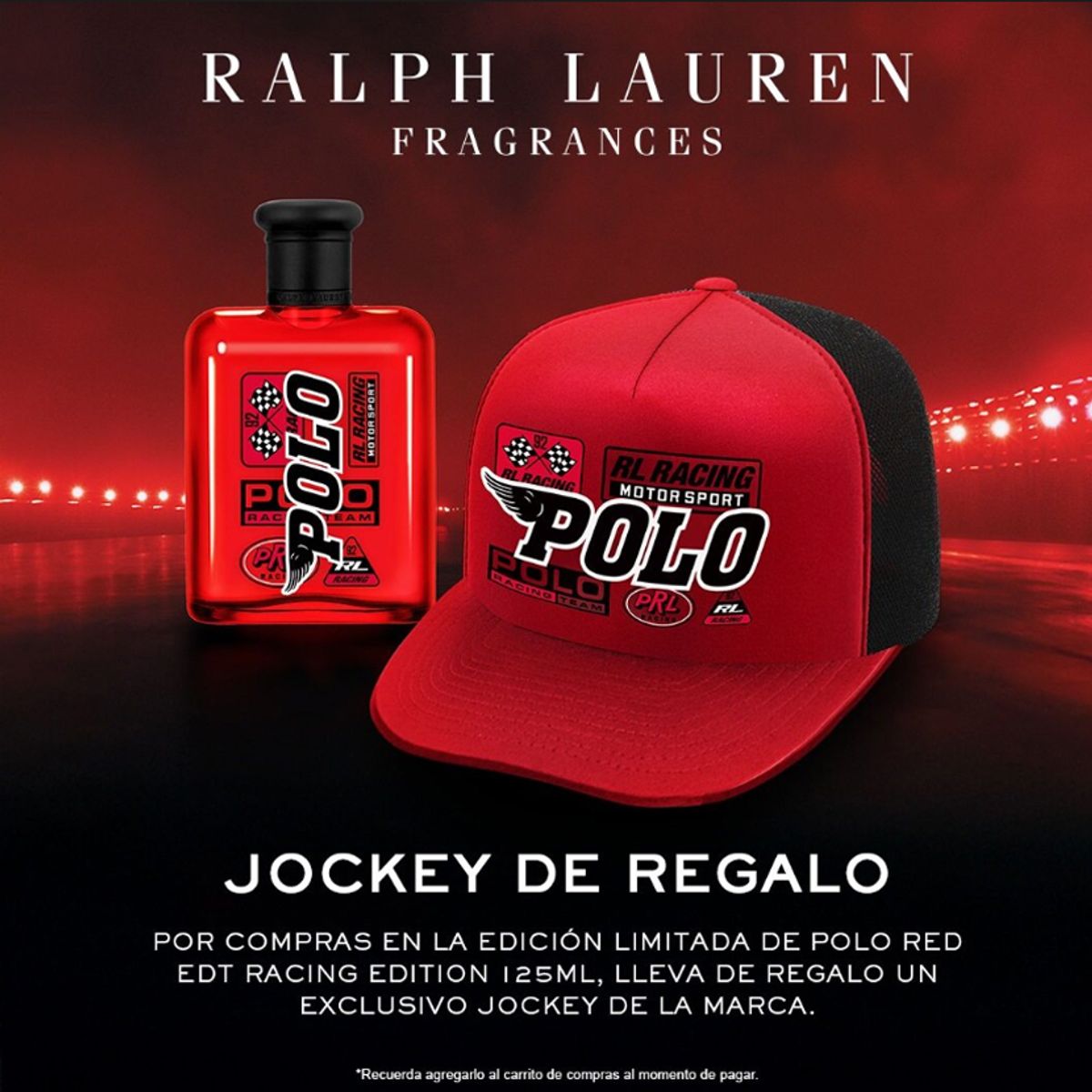 RALPH LAUREN - Jockey Polo Red Racing