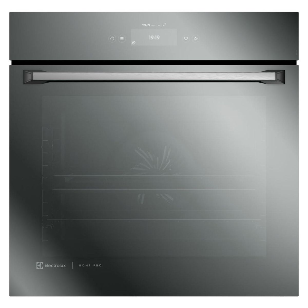 ELECTROLUX - Horno Eléctrico Empotrable 80L Home Pro con función Freidora de Aire y conexión Wi-Fi (OE9XS) Electrolux
