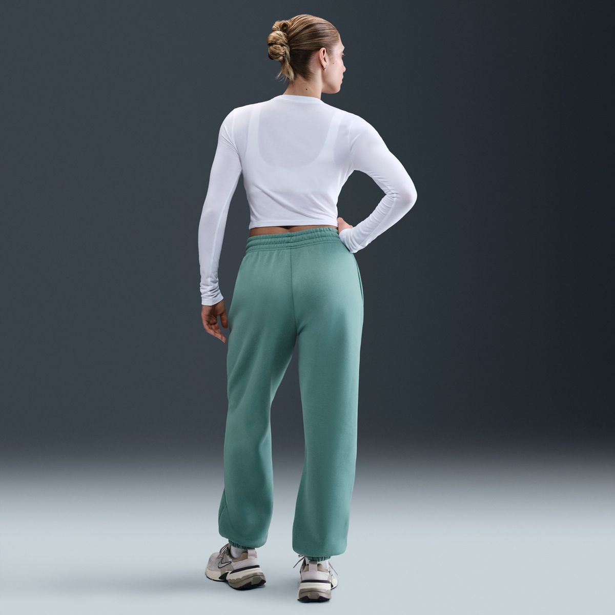 NIKE - Pantalón De Buzo Oversize Phnx Flc Hr Os Pant 2 Mujer Nike