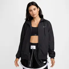 NIKE - Chaqueta Deportiva Essntl Uv Wvn Jkt Hd Hombre