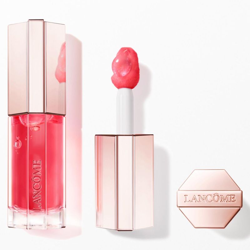LANCOME - Idôle Lip Juicytreat 3D Juicy Shine Oil-in-Gloss 12 Idôle Nude 8.5ml Lancome