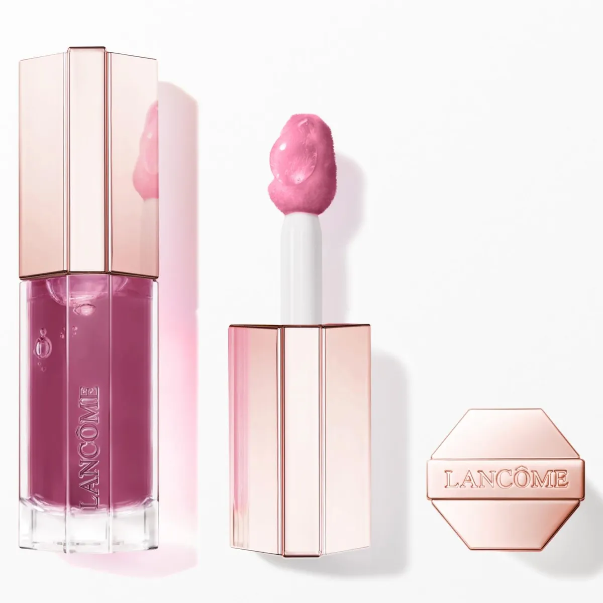 LANCOME - Idôle Lip Juicytreat 3D Juicy Shine Oil-in-Gloss 18 Idôle Nude 8.5ml Lancome