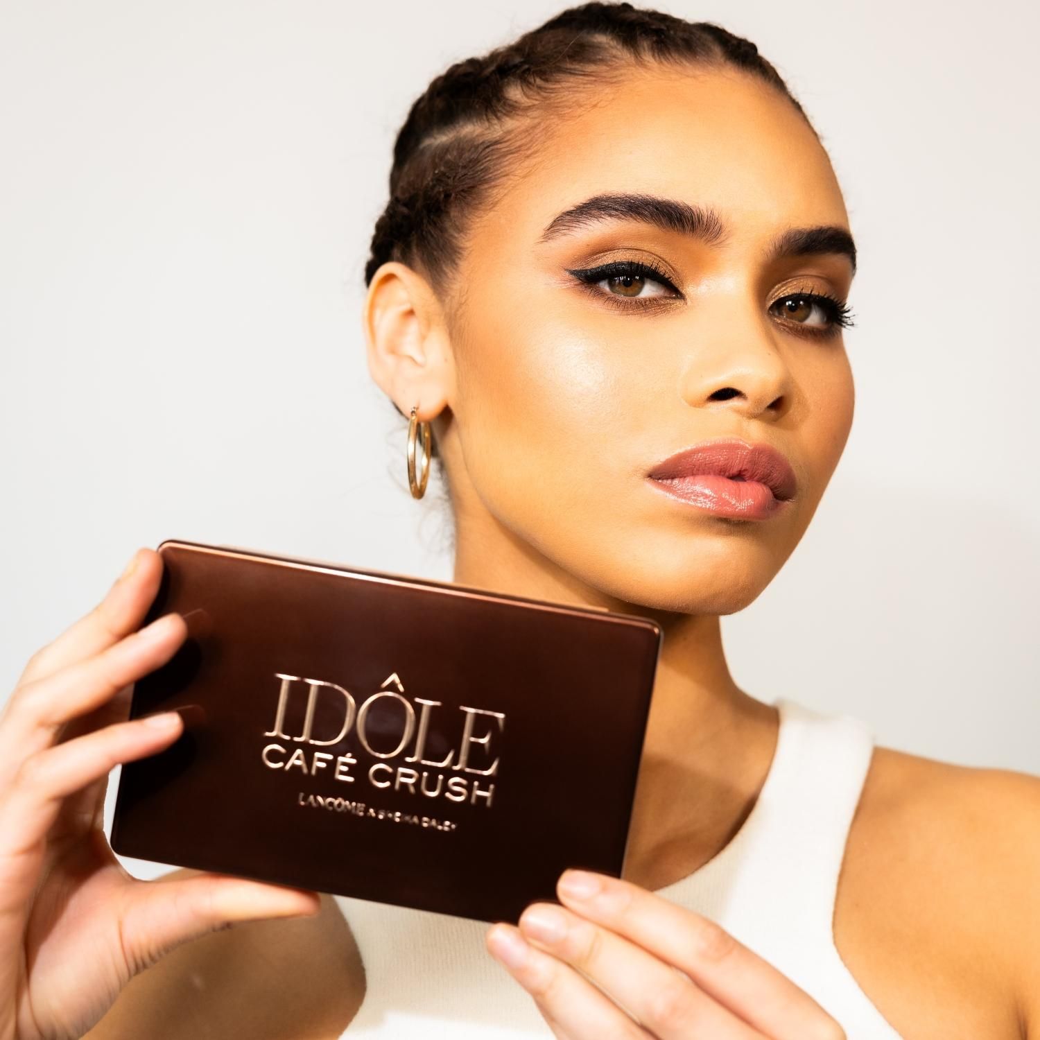 LANCOME Paleta de sombras Idôle Café Crush Maxi palette