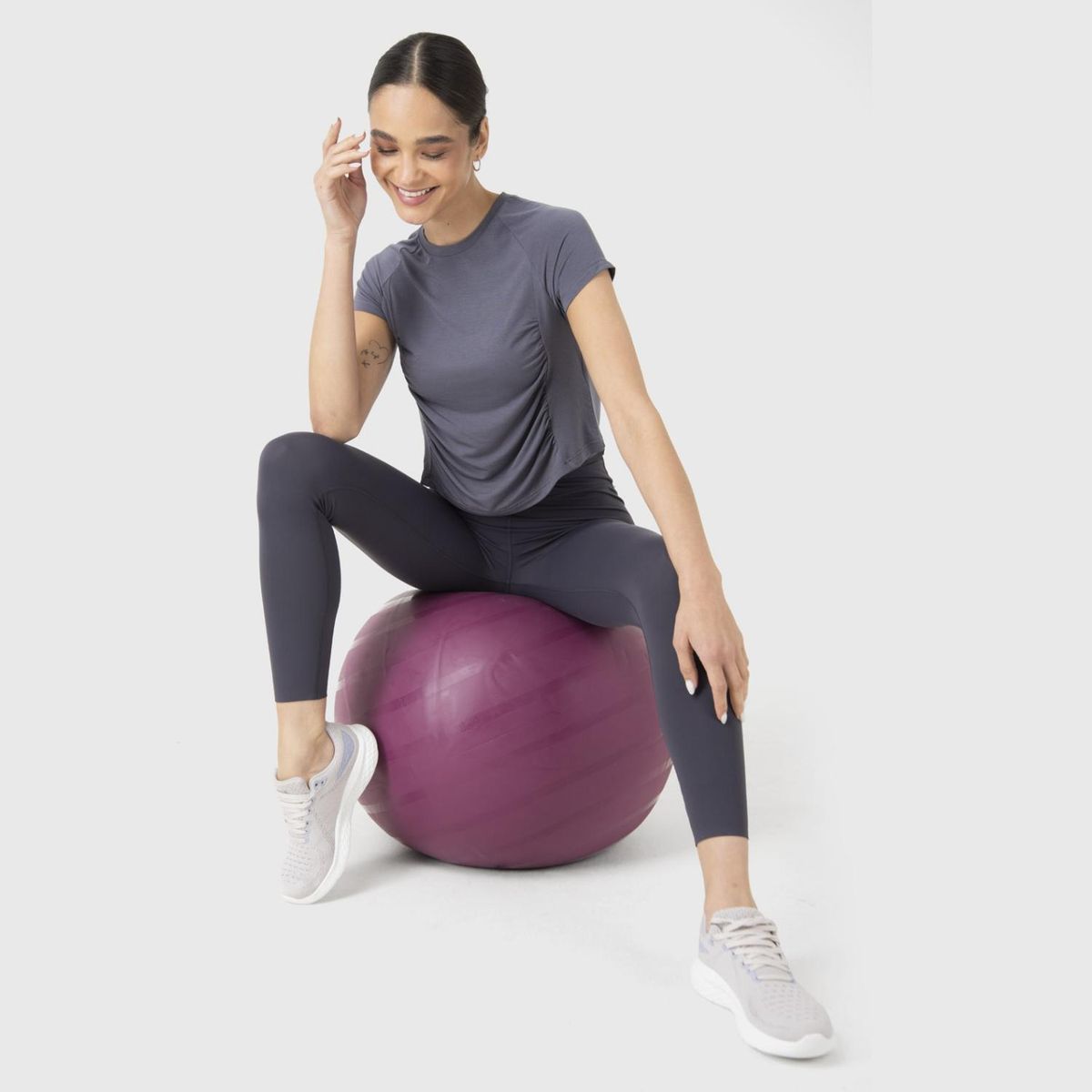 BSOUL - Polera Manga Corta Soft T Shirt Training Mujer Bsoul