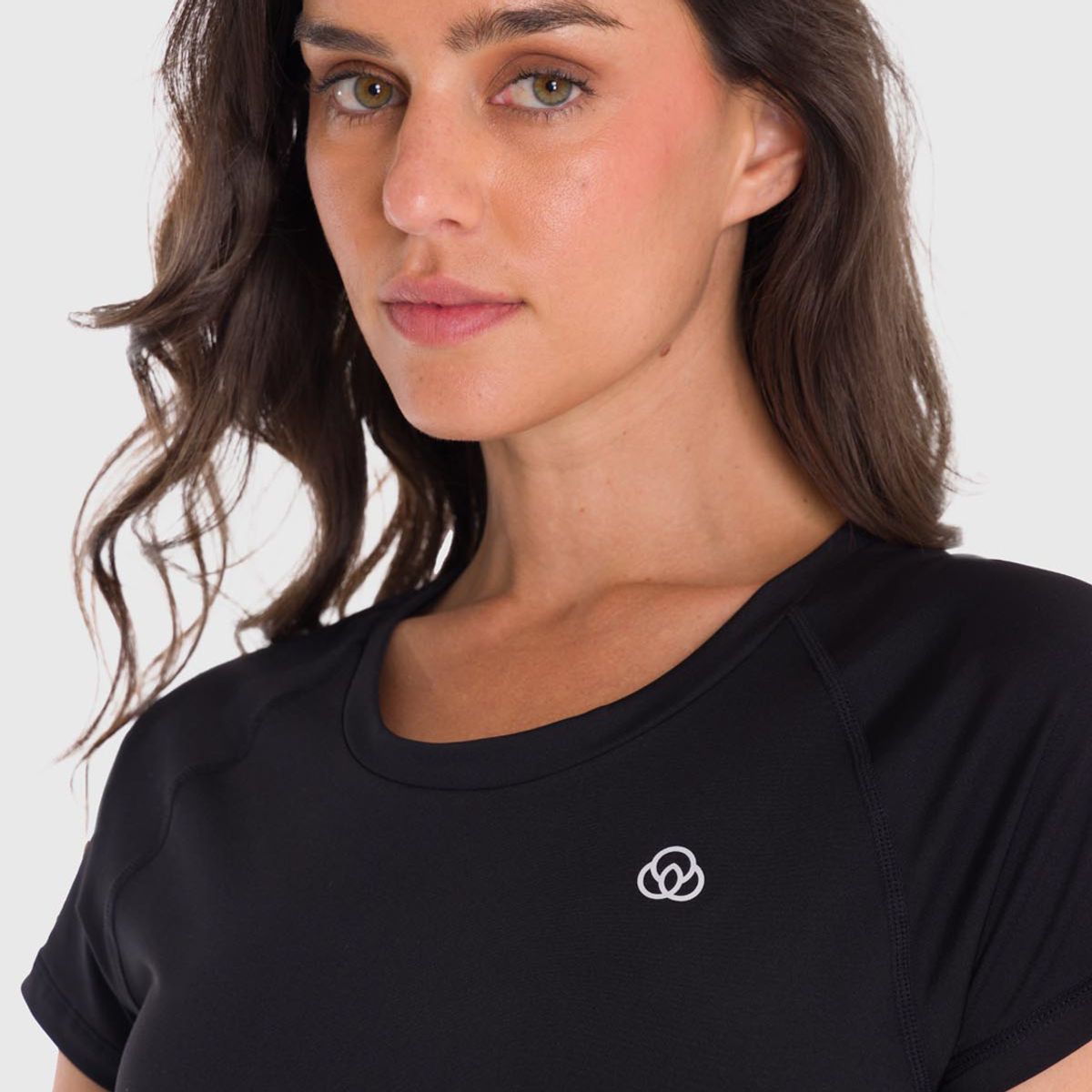 BSOUL - Polera Manga Corta T-Shirt Round Neck Training Mujer Bsoul