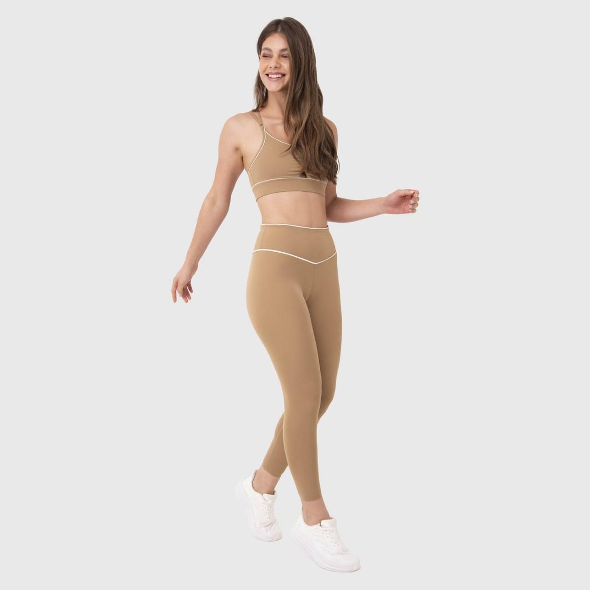 BSOUL - Calza Piping Ankle Training Mujer Bsoul