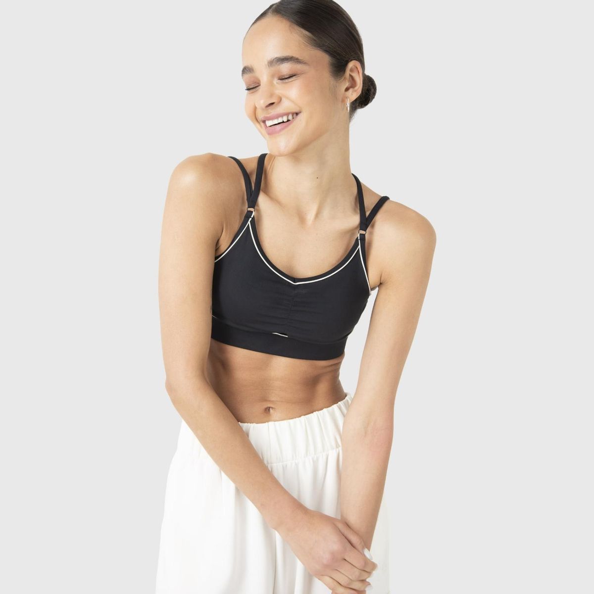 BSOUL - Peto Deportivo Piping Bra Training Mujer Bsoul