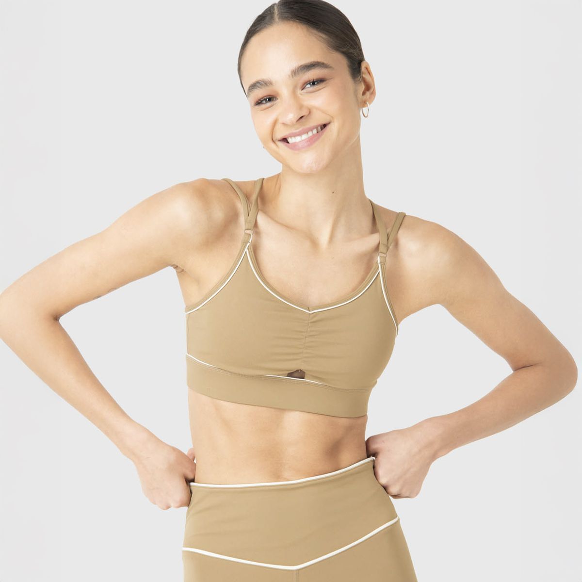 BSOUL - Peto Deportivo Piping Bra Training Mujer Bsoul