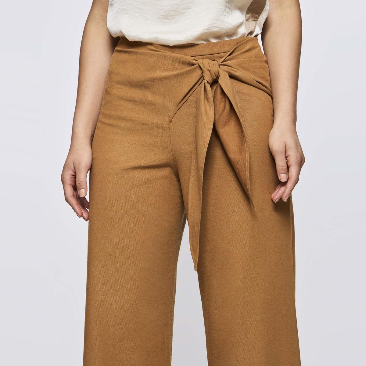 SAVILLE ROW - Pantalón Regular Tiro Medio Mujer Saville Row