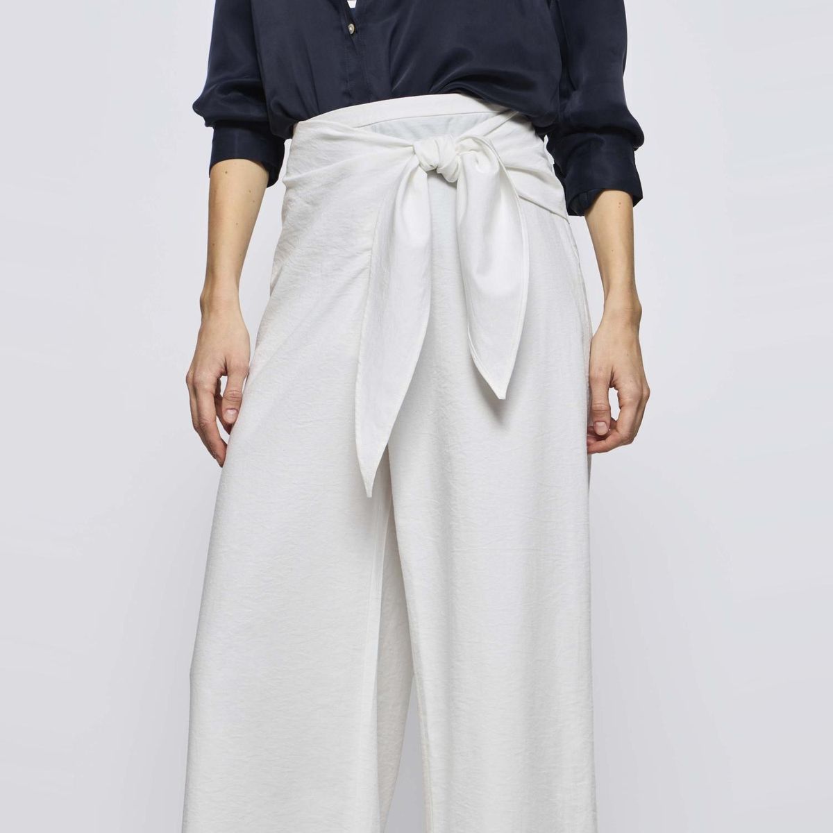 SAVILLE ROW - Pantalón Regular Tiro Medio Mujer Saville Row