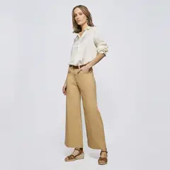 SAVILLE ROW - Jeans Straight Tiro Medio Mujer