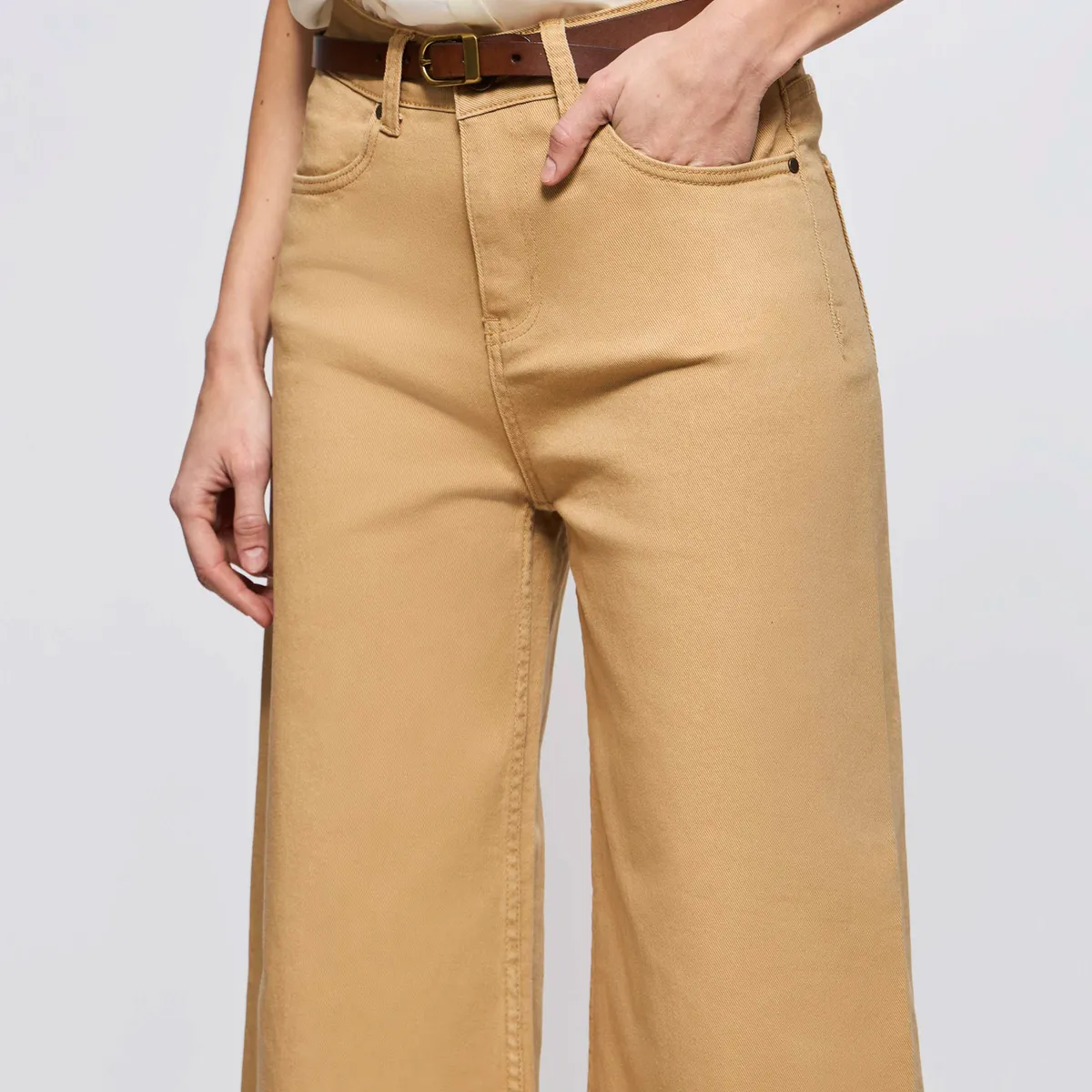 SAVILLE ROW - Jeans Straight Tiro Medio Mujer Saville Row