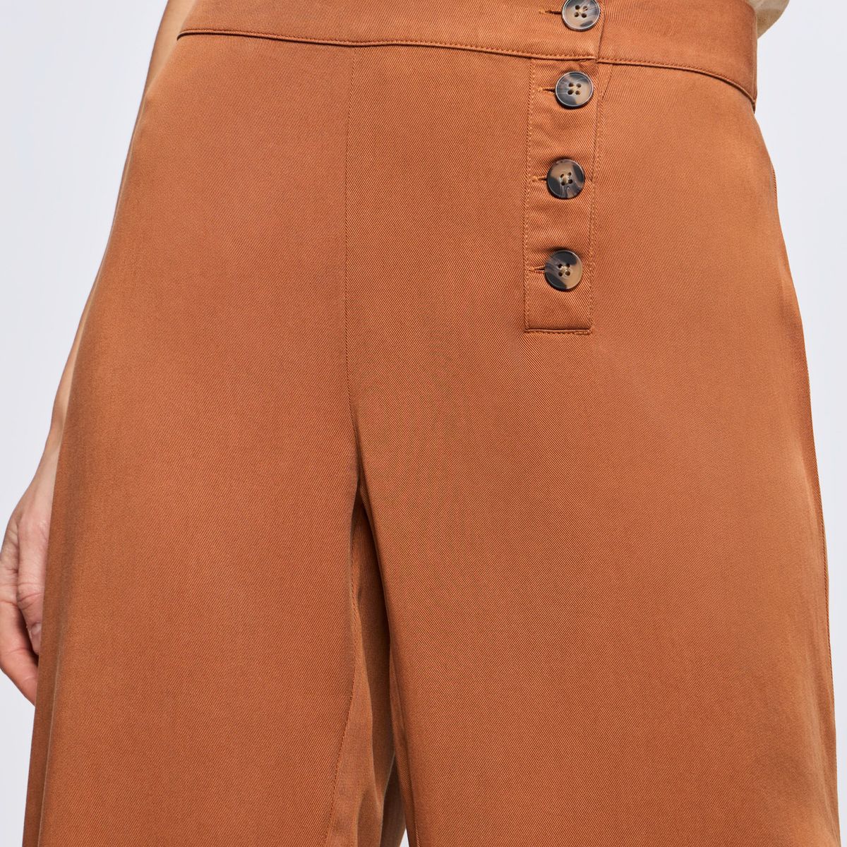SAVILLE ROW - Pantalón Regular Tiro Medio Mujer Saville Row