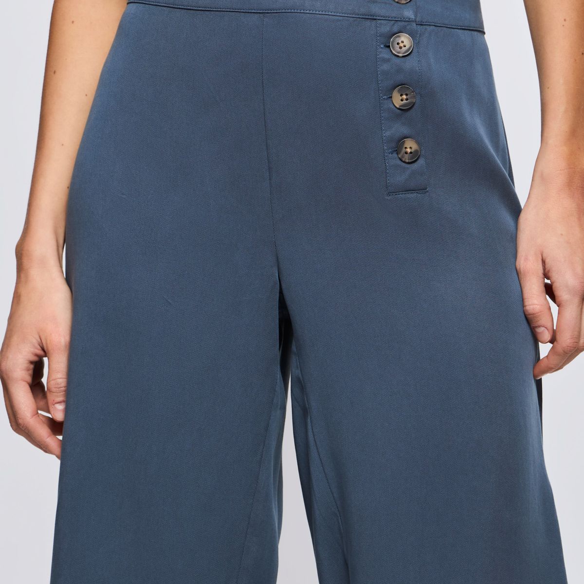 SAVILLE ROW - Pantalón Regular Tiro Medio Mujer Saville Row