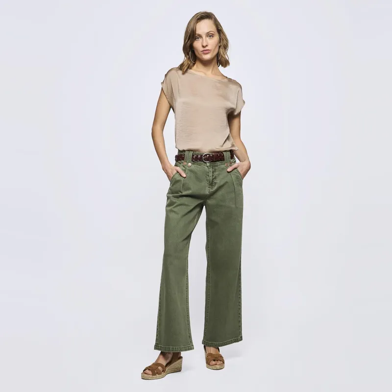 SAVILLE ROW - Jeans Regular Tiro Medio Mujer Saville Row