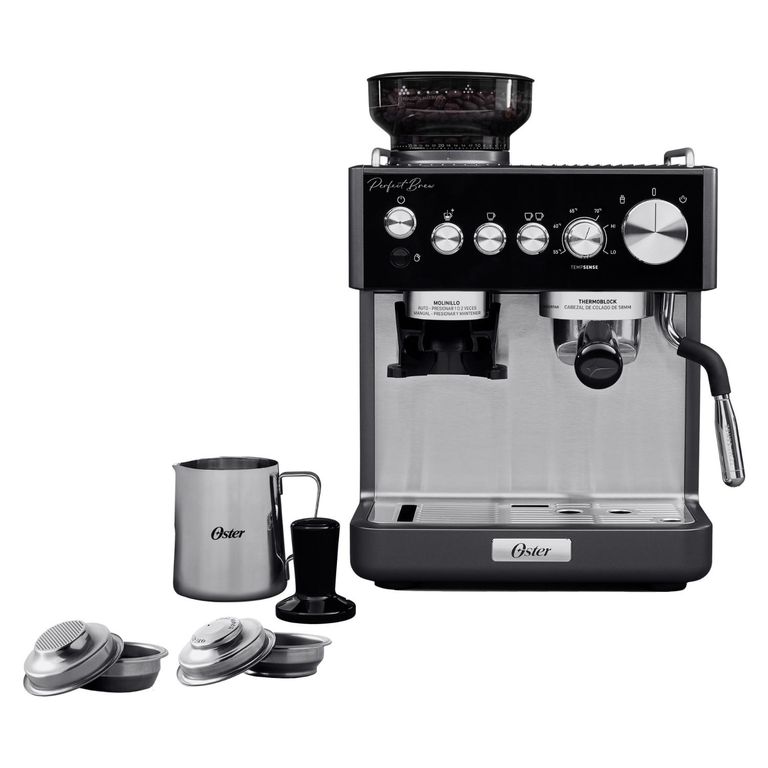 Cafetera Perfect Brew de Espresso BVSTEM7301 con Molinillo de Muelas