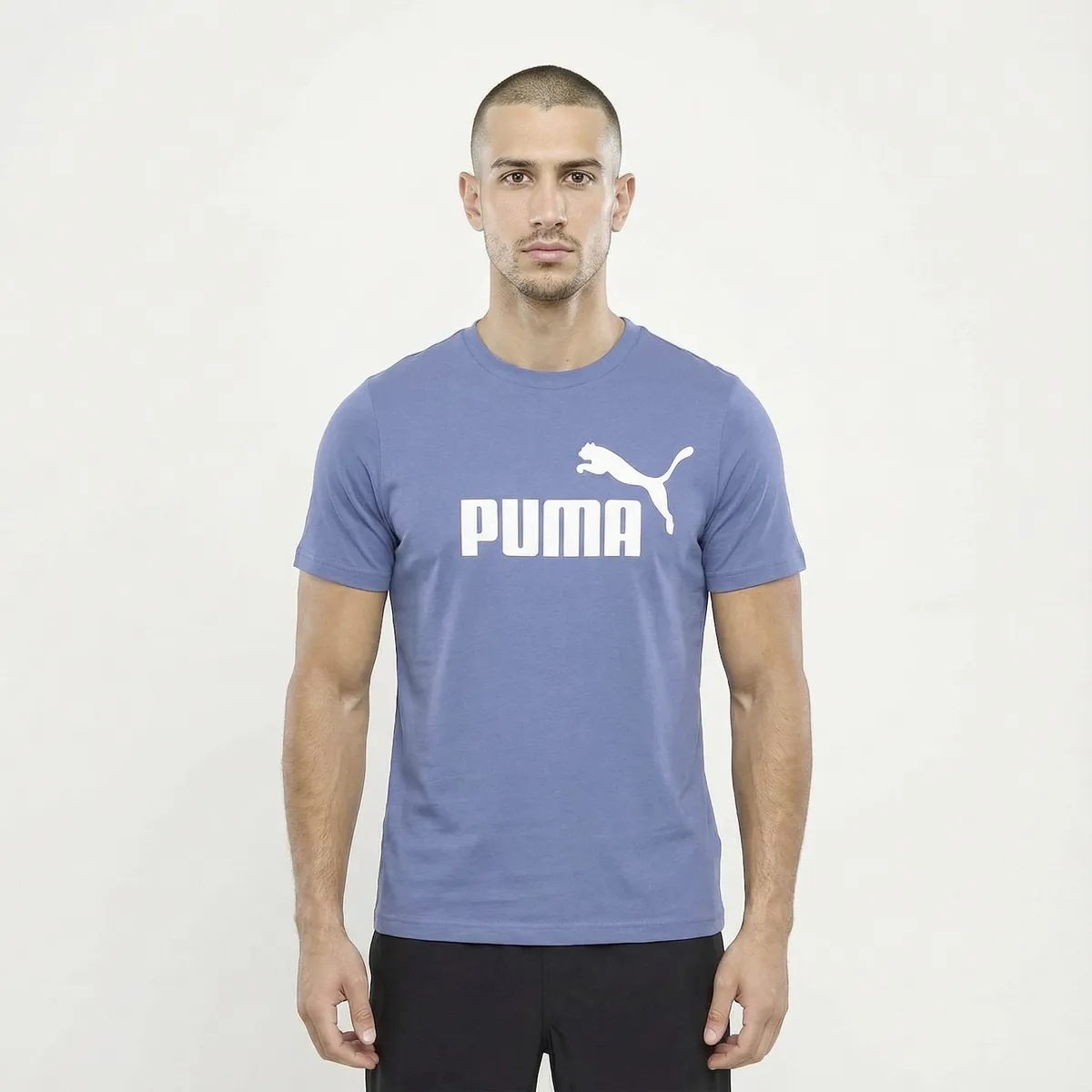 PUMA - Camiseta Manga Corta Ess No. 1 Logo Tee Hombre Puma