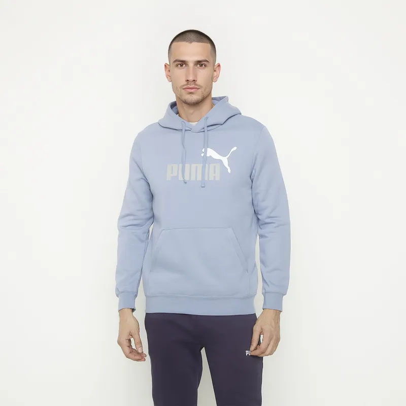 PUMA - Polerón Deportivo Ess 2 Color Hoodie Fl Hombre Puma