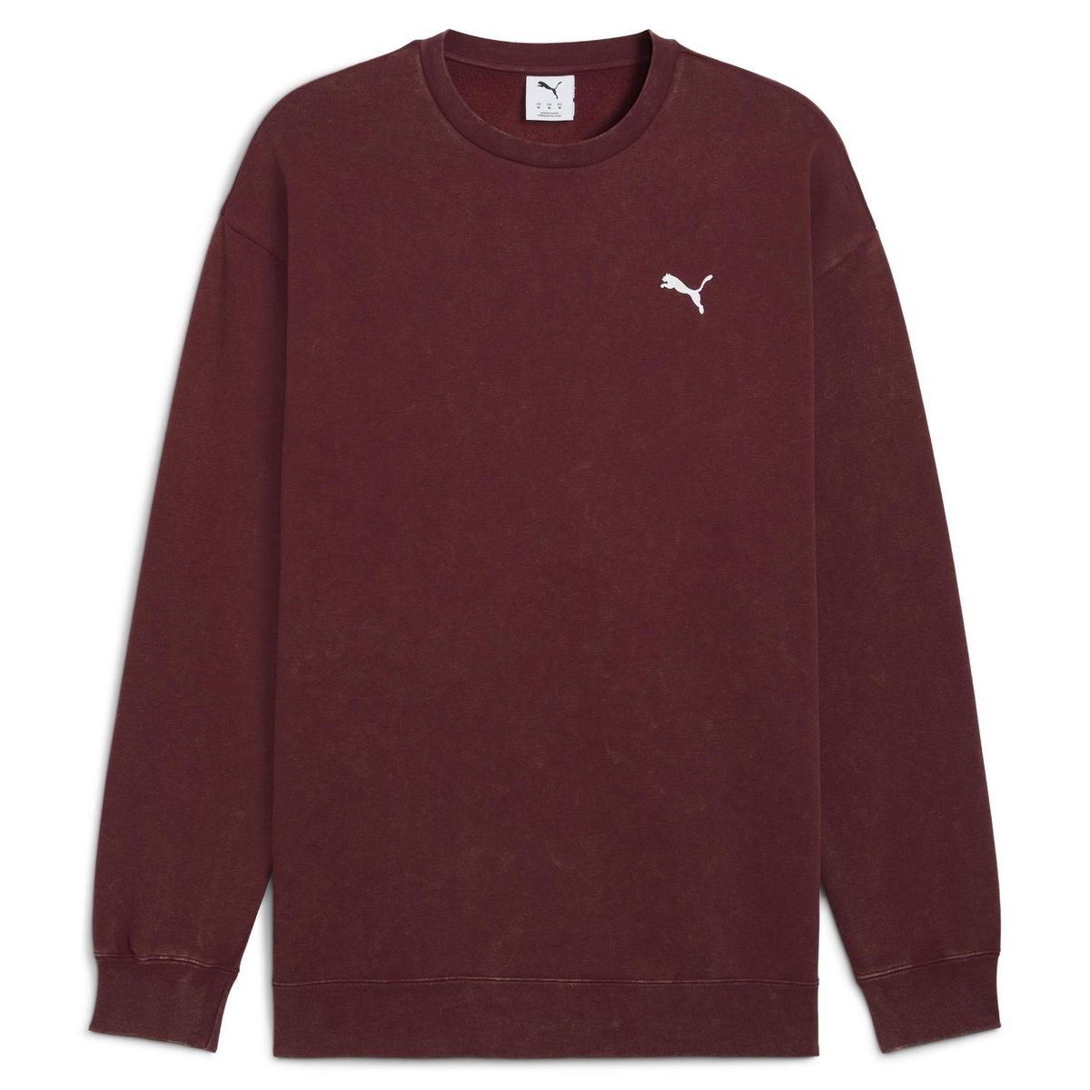 PUMA - Polerón Deportivo Algodón Manga Larga Puma