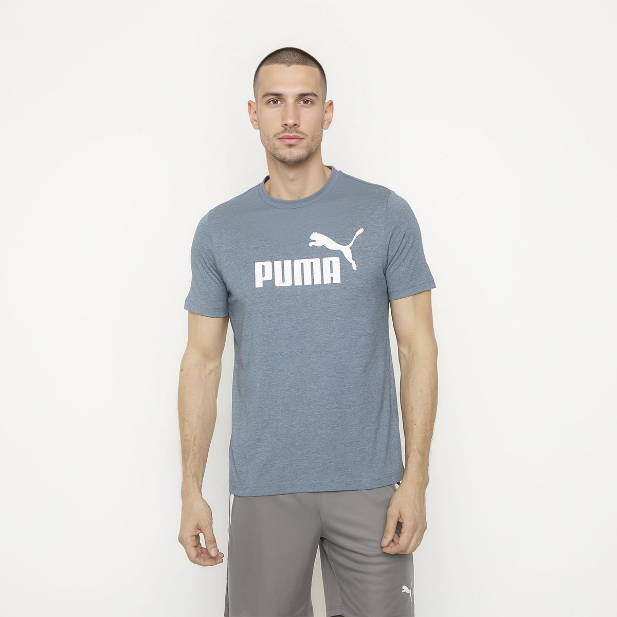 PUMA - Polera Deportiva Manga Corta Hombre Puma