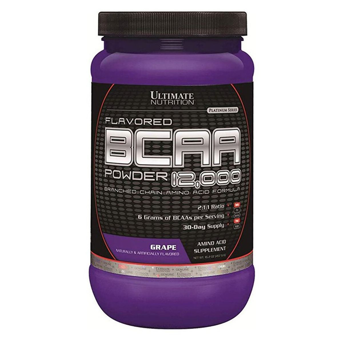 ULTIMATE NUTRITION - Aminoacido Bcaa 12.000 60 Servicios Uva