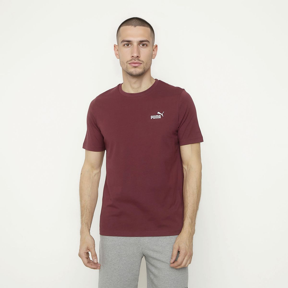 PUMA - Camiseta Manga Corta Ess Small No. 1 Logo Hombre Puma