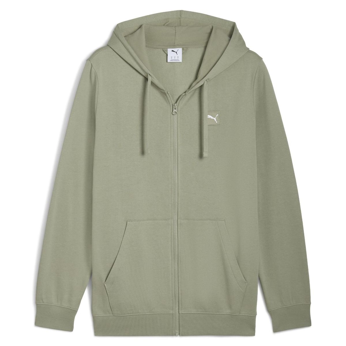 PUMA - Polerón Deportivo Algodón Manga Larga Puma