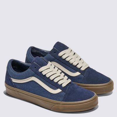 Imagen 2 del producto Old Skool Zapatilla Urbana Hombre Cuero Azul