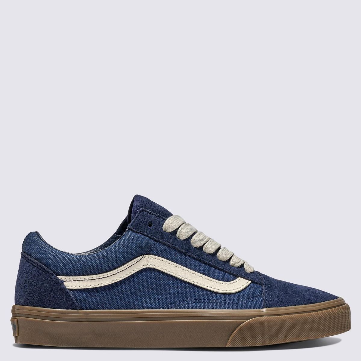 VANS - Old Skool Zapatilla Urbana Hombre Cuero Azul Vans
