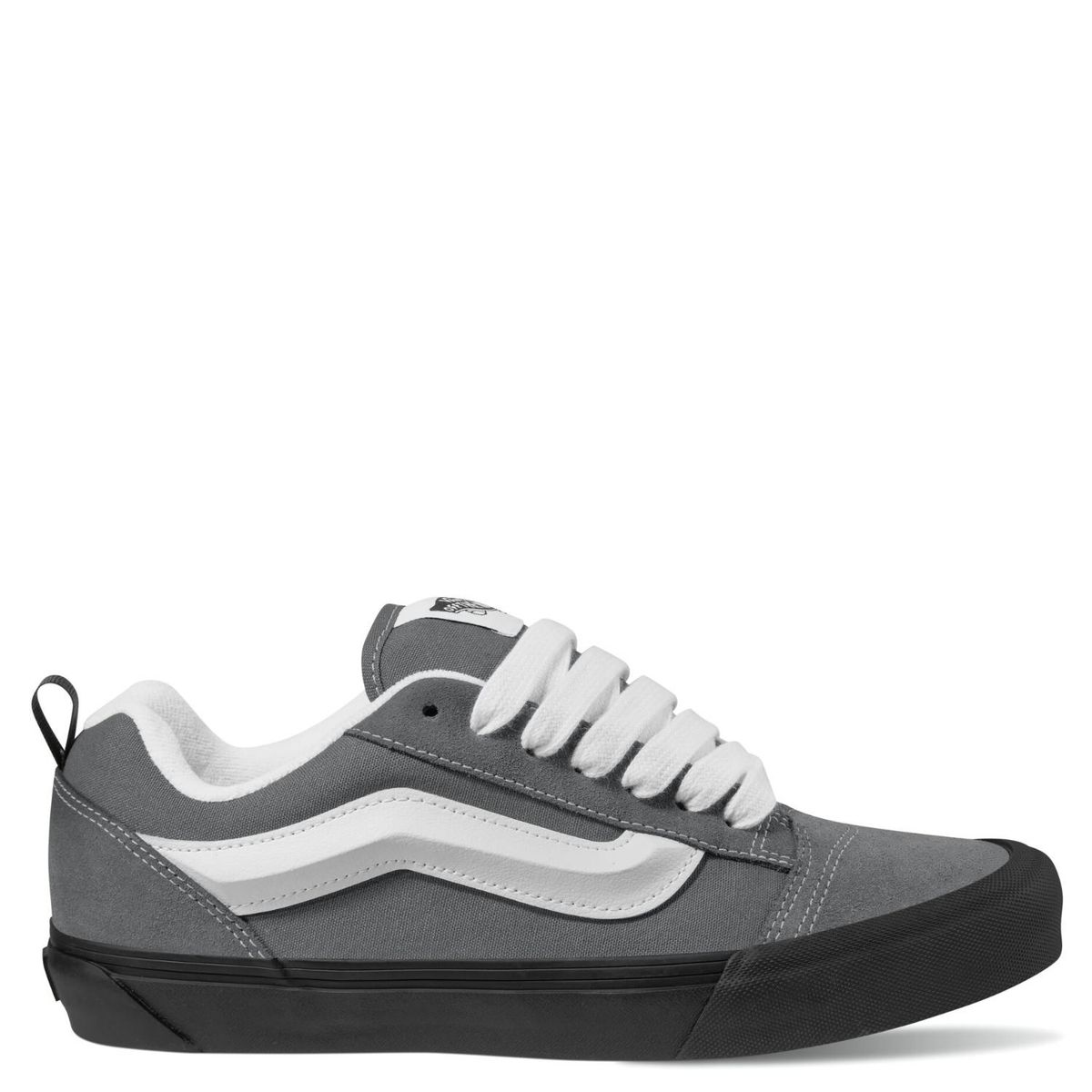 VANS - Knu Skool Zapatilla Urbana Hombre Cuero Gris Vans