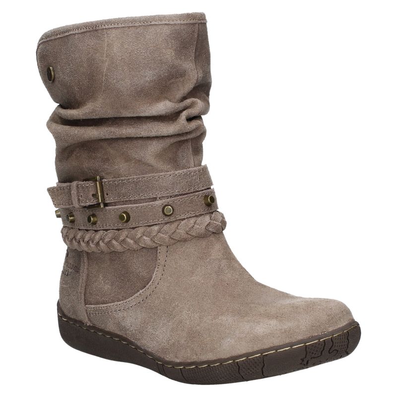 PANAMA JACK - Bota Mujer Cuero Café