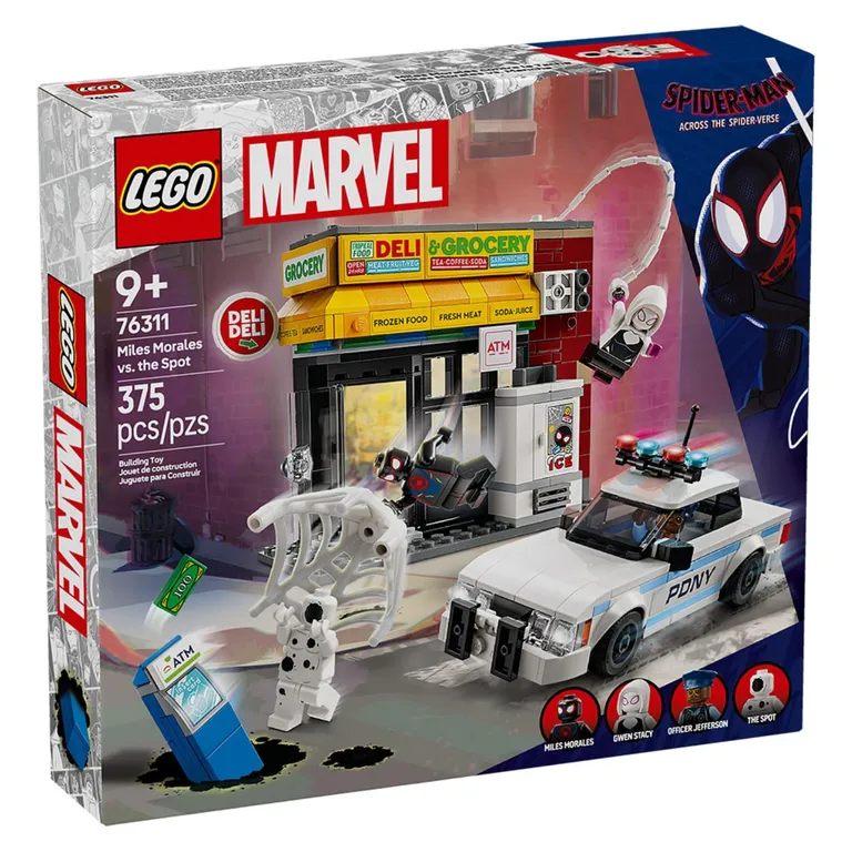 Marvel: Multiverso Arácnido Miles Morales vs. Mancha