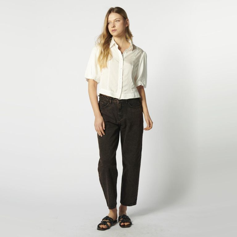 Blusa Manga Corta Mujer