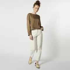 SINGOLARE - Jeans Mom Tiro Medio Mujer