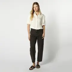 SINGOLARE - Jeans Straight Tiro Medio Mujer