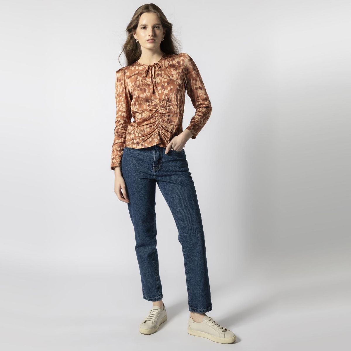 SINGOLARE - Blusa Manga Larga Mujer Singolare