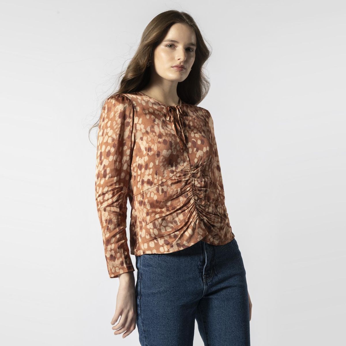 SINGOLARE - Blusa Manga Larga Mujer Singolare