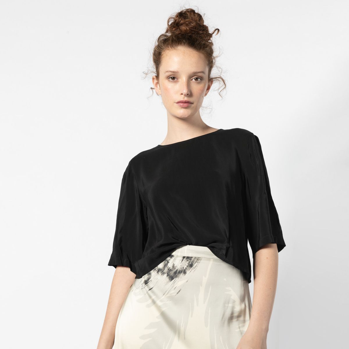 SINGOLARE - Blusa Manga Corta Mujer Singolare