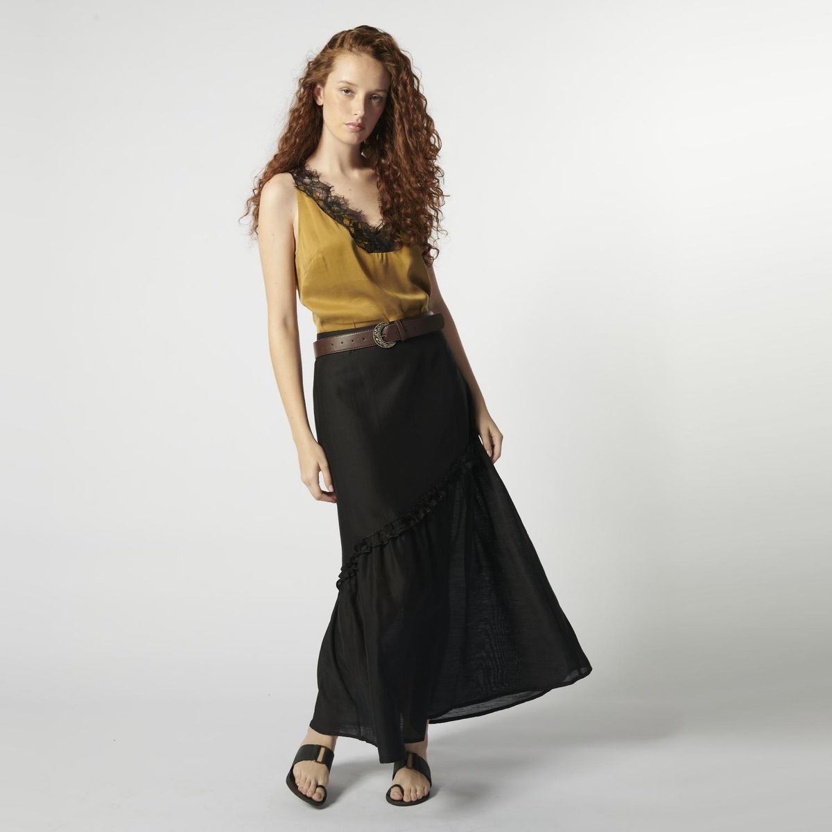 SINGOLARE - Blusa Sin Mangas Mujer Singolare