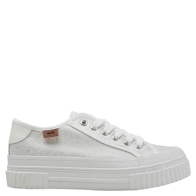 BRUNO ROSSI - BK171 Zapatilla Urbana Mujer Blanca Bruno Rossi