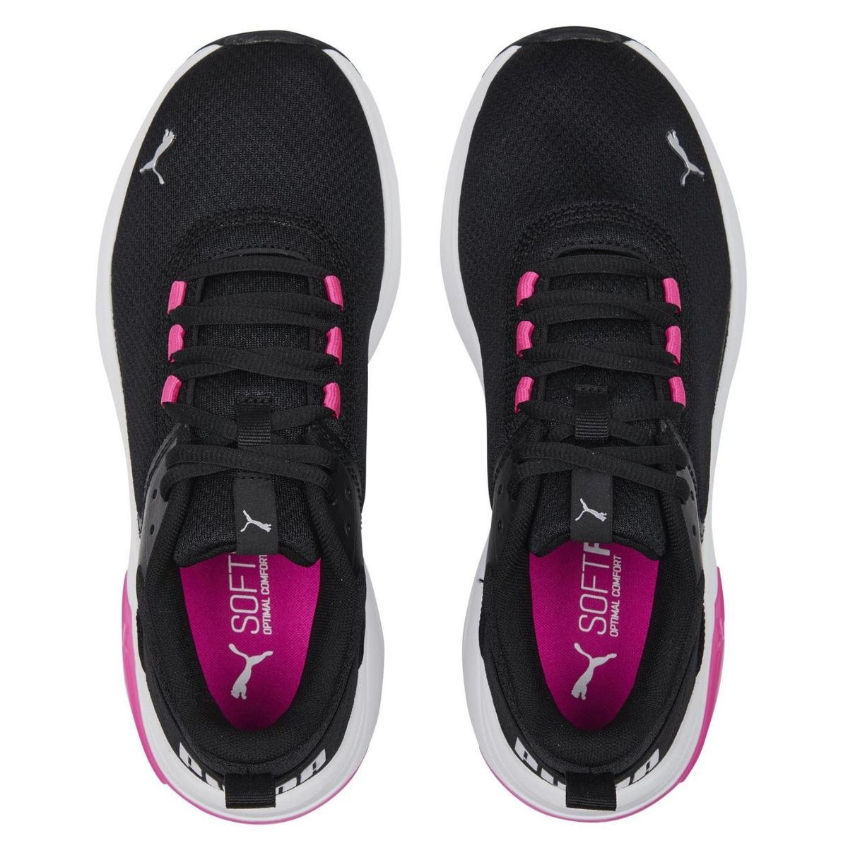 PUMA - Electron Zapatilla Running Mujer Negro Puma
